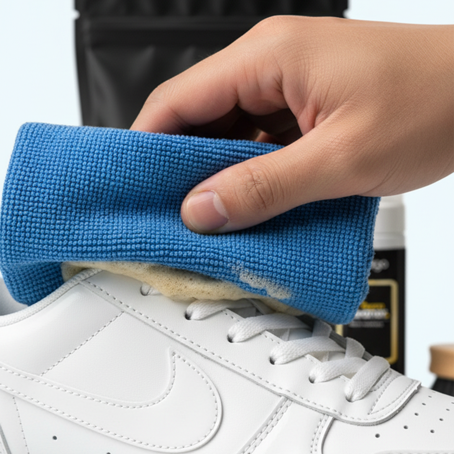 Kit Shoe Cleaning – nettoyant chaussures sneakers cuir semelles blanches